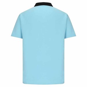 เสื้อโปโลแขนสั้นผ้าตาข่ายสไตล์ใหม่สำหรับผู้ชาย เสื้อโปโลผู้ชายมีโลโก้ เสื้อโปโลลำลองแบรนด์ดัง เสื้อโปโลใส่สบายๆ เสื้อยืดโปโลสำหรับผู้ชาย - Product Image 4