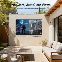 Televisor para Exteriores de 65 Pulgadas, 1000nits, IP65 Resistente al Agua, con Resolución 4K, 5 Años de Garantía, para Uso Comercial, Directo de Fábrica