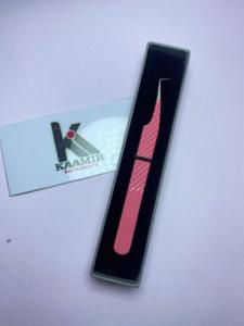 Pince à épiler d'extension de cils mince à 90 degrés de vente chaude avec boîte à des prix compétitifs Fabricant à notre usine - Product Image 4