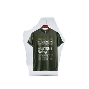 T-shirts en coton 100% respirants à manches courtes, couleur personnalisée, vente chaude, impression de logo personnalisé pour hommes, Bangladesh, nouvelle tendance - Product Image 5