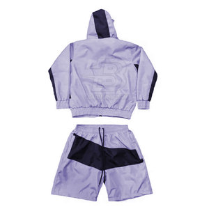 Custom Made Breathable <b>Summer</b> Lightweight Windbreaker Short Set High Quality Best Selling - Product Image 2