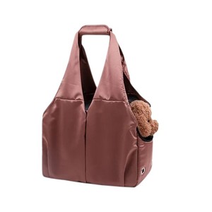 Bolsa de Transporte para Mascotas de Tela Oxford de Color Sólido con Cierre de Cremallera para Perros y Gatos, Capacidad Máxima de Peso de 10 kg - Product Image 1
