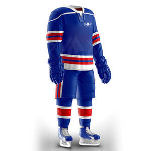 2025 bajo MOQ diseño personalizado Haga su propio equipo uniforme de hockey sobre hielo uniforme profesional de hockey sobre hielo de alta calidad - Product Image 3