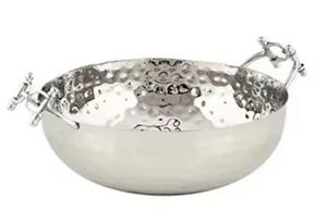 Diseño clásico personalizado moderno al por mayor colores diseñador cocina hecho a mano elegante Metal latón nuevo frutero - Product Image 2