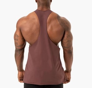 Vente en gros Débardeur en coton sans manches Vêtements de sport fitness avec logo personnalisé Débardeurs pour hommes - Product Image 2