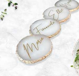 Résine Agate Coaster Palette Palette Peinture Couleur Mixte - Product Image 2