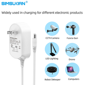 UE EE. UU. Enchufe AC DC Adaptador Fuente de alimentación conmutada 5V-30V 0.5A-3A para pantalla LED PC Material 12V 2A Salida 12W Potencia 5A Enchufe - Product Image 6