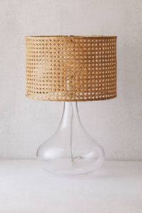 Lámpara de mesa de ratán con diseño personalizado a mano, luz decorativa y de iluminación con diseño creativo - Product Image 6