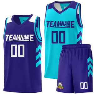 Ropa de baloncesto por sublimación, camiseta, chalecos y pantalones cortos, conjunto de UNIFORMES DE EQUIPO, parche bordado, Kit de baloncesto de secado rápido - Product Image 5