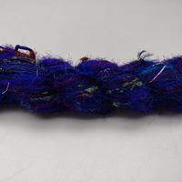 Fil de soie sari recyclé 100% écologique Technique de filage naturel pour coudre le tricot à la main Tissage Broderie Caractéristiques Fil teint