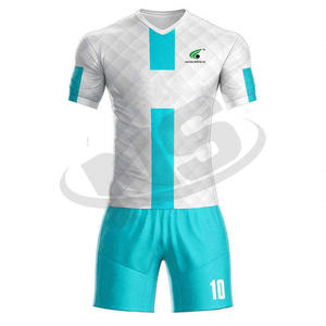 La mejor calidad 2025 uniforme de fútbol logotipo personalizado camiseta de fútbol profesional al por mayor 100% poliéster de secado rápido marca personalizada Club - Product Image 3