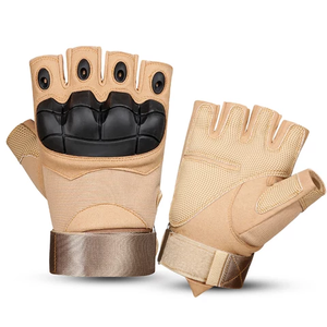 Gants en cuir professionnels de qualité personnalisée à doigts entiers avec protection des jointures pour la pêche sportive, la randonnée, la chasse, le cyclisme, coupe-vent pour hommes et femmes - Product Image 3