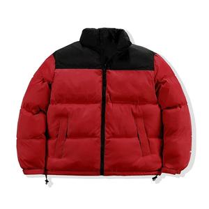 Vente en gros de haute qualité hommes femmes décontracté Streetwear doudoune hiver chaud rembourré manteau col montant fermeture éclair avant - Product Image 5
