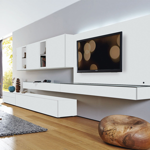 Design Modern Living Room Furniture Wood Tv Stand <strong>Unit</strong> <strong>Media</strong> Console <strong>Corner</strong> Tv Cabinet - Product Image 2