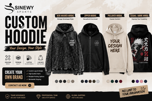 เสื้อฮู้ดดี้ทรงโอเวอร์ไซส์สไตล์โกธิค ยี่ห้อ SINEWY คุณภาพสูง ผ้าฝ้าย 100% ทรงปกติ น้ำหนักมาก สไตล์วินเทจ สตรีทแวร์ รับสกรีนโลโก้ - Product Image 2