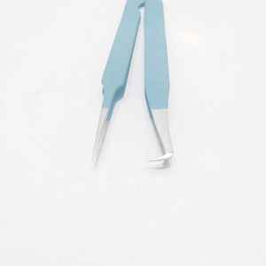 Pinzas Multifuncionales de Acero Inoxidable para Extensión de Pestañas, Puntas de Fibra de Precisión, Punta Suave, Diseño Puntiagudo y Duradero, Uso en Salón - Product Image 2