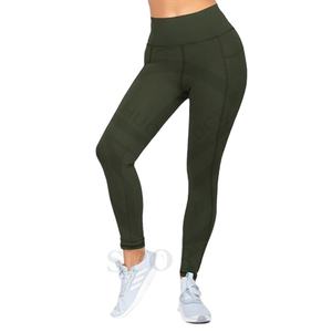 Leggings de colores sólidos con efecto push-up, cintura alta, pantalones de yoga deportivos ajustados para gimnasio, leggings para mujer para fitness. - Product Image 1