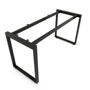 โต๊ะทำงานไม้และโลหะทรงสี่เหลี่ยมสไตล์โมเดิร์นมินิมอล 140x60 ซม. - Product Image 4