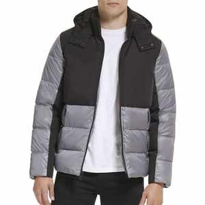 Nouveau style de veste matelassée d'hiver pour hommes à manches longues avec logo personnalisé sur mesure - Product Image 3