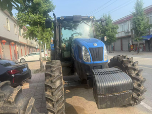 购买二手农场新荷兰T1404B 140HP农用二手拖拉机4WD价格便宜 - Product Image 2