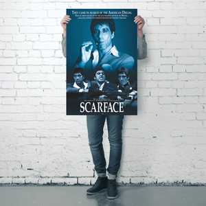Affiche moderne Scarface pour décoration murale - Product Image 1