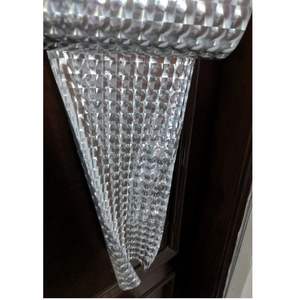 สติกเกอร์กาวในตัวแบบกำหนดเองได้ของ Spick Global ฟิล์ม PET โฮโลแกรมสีเงินเมทัลลิก ตัดตามขนาดและรูปทรงที่ลูกค้าต้องการ รูปสามเหลี่ยม - Product Image 1