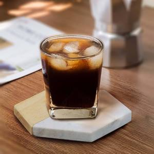 Handmade Wholesale Modern Round <b>Ceramic</b> <b>Coasters</b> Eco-Friendly Decorative White and Black - Product Image 4