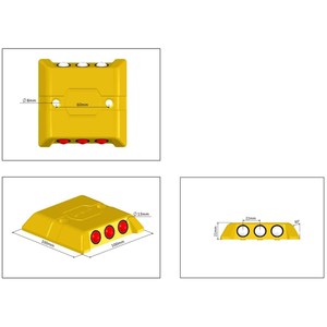 Cat Eye Glass Roadway Button - Product Image 6