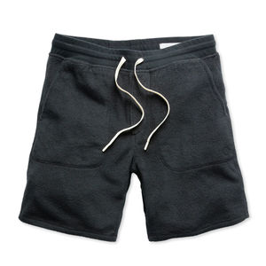 Pantalones Cortos Deportivos Personalizados al por Mayor para Hombre, 100% Algodón, Tejido de Lana, Ecológicos, de Secado Rápido, Transpirables, con Cierre de Cordón Ajustable - Product Image 2