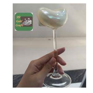 Verre à vin en coquille de conque fait à la main gobelet de coquillage naturel écologique pour la décoration de bar et la Collection de cadeaux - Product Image 6