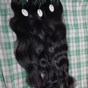 ผมต่อแบบเป็นลอนผมคนแท้สำหรับต่อผมมนุษย์แต่งหนังกำพร้าแบบไม่ผ่านกระบวนการผมชาวอินเดียแบบดั้งเดิม100% - Product Image 1