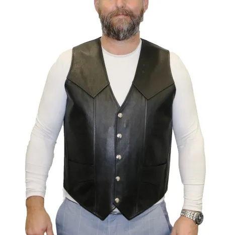 New Arrival Hot Motorbike Leather Vest Sale Very Cheap Prices Top High Quality Best Pakistani Made Motorbike Leather Vest