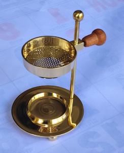 Difusor de aceite de fragancia de incienso de latón, quemador de resina de incienso, quemador de carbón con tazón ajustable, Quemador de aceite, aroma de habitación - Product Image 1