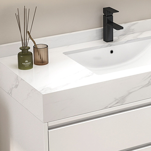 <span class=keywords><strong>Venta</strong></span> Directa <span class=keywords><strong>de</strong></span> Fábrica: Mueble <span class=keywords><strong>de</strong></span> Baño Integrado <span class=keywords><strong>de</strong></span> Lujo con Espejo Luminoso Inteligente LED, Ideal para Baños Domésticos - Product Image 4