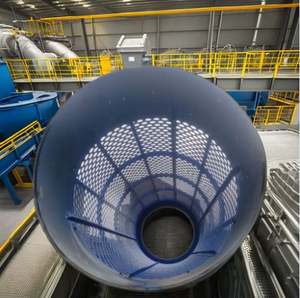 Línea de Separación de Residuos Sólidos Urbanos (RSU) de Alta Velocidad para Tratamiento de Residuos, Acero Dulce, Motorreductor de 160 Kw y 600 kg, Rodamiento, 1 Año de Garantía, Probado - Product Image 3