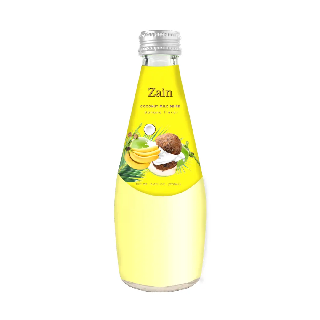 Zain Ajintai Banana Coconut Fruits Coco Beverage Drinks Fruit Juice Box Fruit Bulk Vegetable Juice Colored Herbal Plant Extract