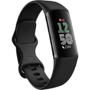 FITBIT Charge 6 Fitness Tracker-Obsidiana, Correa De Silicona, Universal - Product Image 1