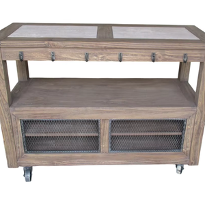 GABINETE DE MADERA ISLA DE COCINA para sala de estar - Product Image 1