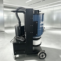 Aspirateur industriel IV300Z 1200W 110/220V avec filtre H13 28kpa pour machine à poncer les sols en béton