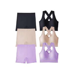 OEM personalizado acanalado yoga Set 2 OCS gimnasio ropa deportiva para las mujeres sin costuras yoga Set - Product Image 3