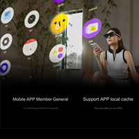 Lunettes Xreal Air 2 Ultra AR Lunettes de traduction intelligentes 6DoF 385 pouces HD Space Giant Screen Portable Private Theater NebulaOS