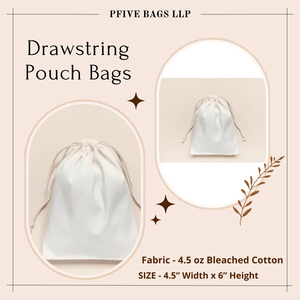 Las mejores ofertas para bolsas de compras de joyería con cordón de color sólido de diseño tradicional con asa de algodón - Product Image 4