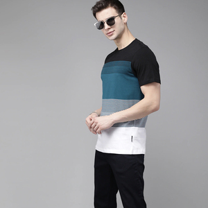 Camisetas personalizadas con cuello en V para hombre, camisas completas de 100% algodón, camiseta de fitness para hombre, moda de Pax Lux - Product Image 4