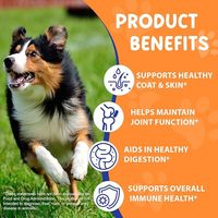 Huile de chanvre pour chiens et chats, supplément pour animaux de compagnie pour petits et grands animaux, aide à la douleur, au stress, au sommeil, à l'arthrite