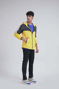 2025 nuevo diseño 100% poliéster entrenamiento y ropa para correr chaqueta para correr para hombres ropa al aire libre rompevientos para hombres - Product Image 2