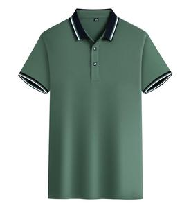 Haute qualité 240gsm coton hommes Polo T-shirt personnalisé hommes broderie Logo Polo T-shirt Golf polos Offre Spéciale vêtements de Golf - Product Image 6