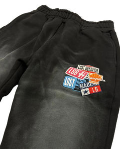 Survêtement technique léger en molleton technique délavé au soleil pour homme, de haute qualité, avec fermeture éclair et empiècements, idéal pour l'hiver - Product Image 4