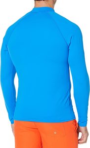 <b>Custom</b> Logo Long Sleeve Rash Guard with UPF 50+ UV Sun Protection for Men's <b>Compression</b> <b>Shirt</b> Quick Dry Surf Swim Tops - Product Image 3