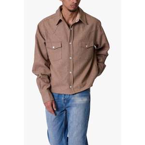 CHEMISE WESTERN WOOL SNAP FRONT Chemise classique essentielle pour homme - Product Image 6