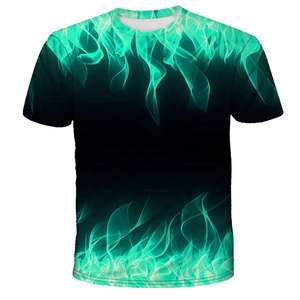 T-shirts personnalisés 2026 pour hommes, impression numérique 3D par sublimation, coupe classique, 100 % polyester, anti-plis, respirants - Product Image 3